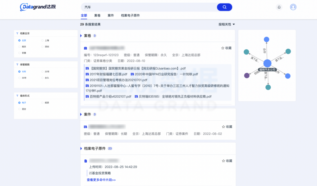 档案智能搜索助力档案搜的快、搜的准